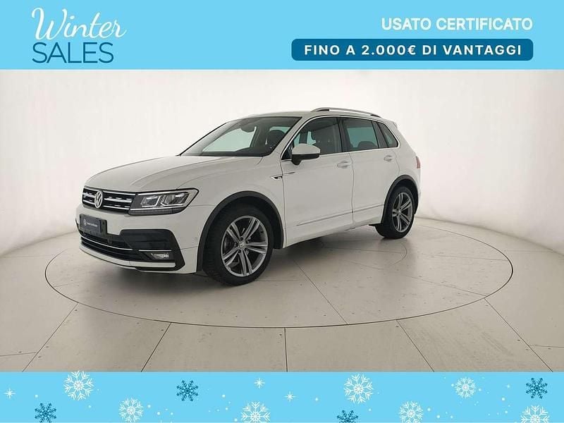 Pure white Usata 2020 VW Tiguan Sportline SUV | 20.400 € (Buon prezzo) - Immagine 1/4