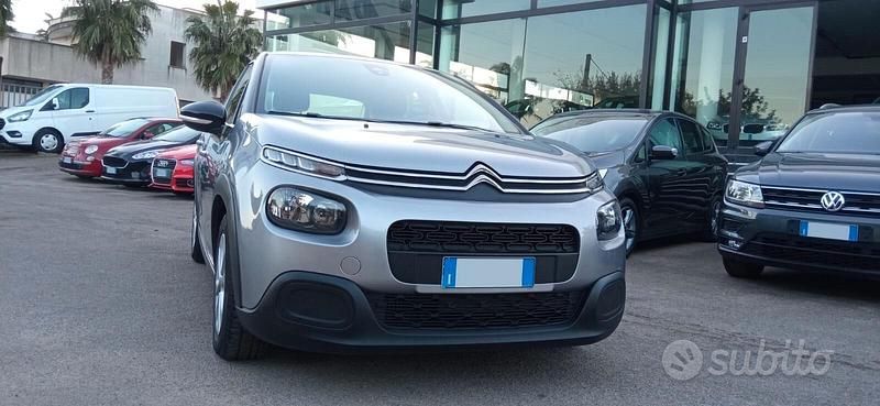 Usata Citroën C3 Feel 102 CV (75 kW) 2019 Grigio Utilitaria