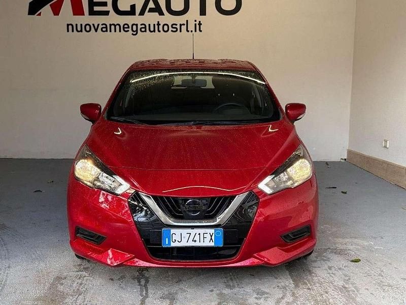 Gebraucht Nissan Micra Acenta 92 PS (67 kW) 2022 Rot Limousine