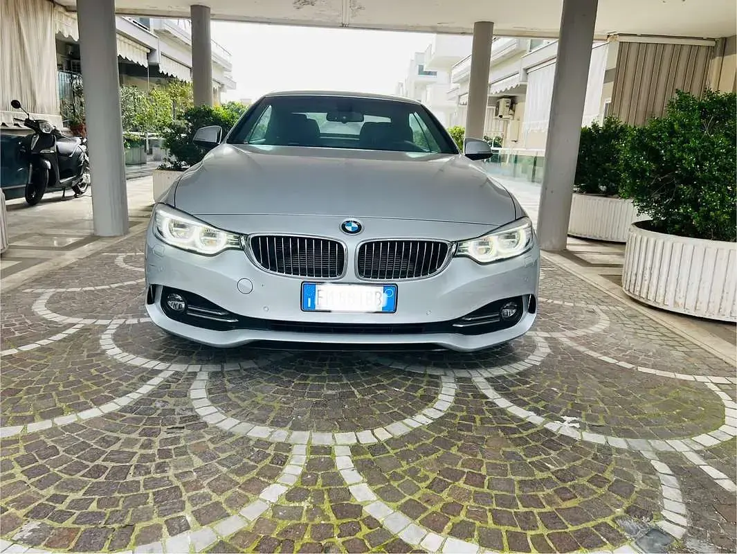 Usata BMW 420 Cabriolet Luxury Line 190 CV (139 kW) 2017 Argento Cabrio