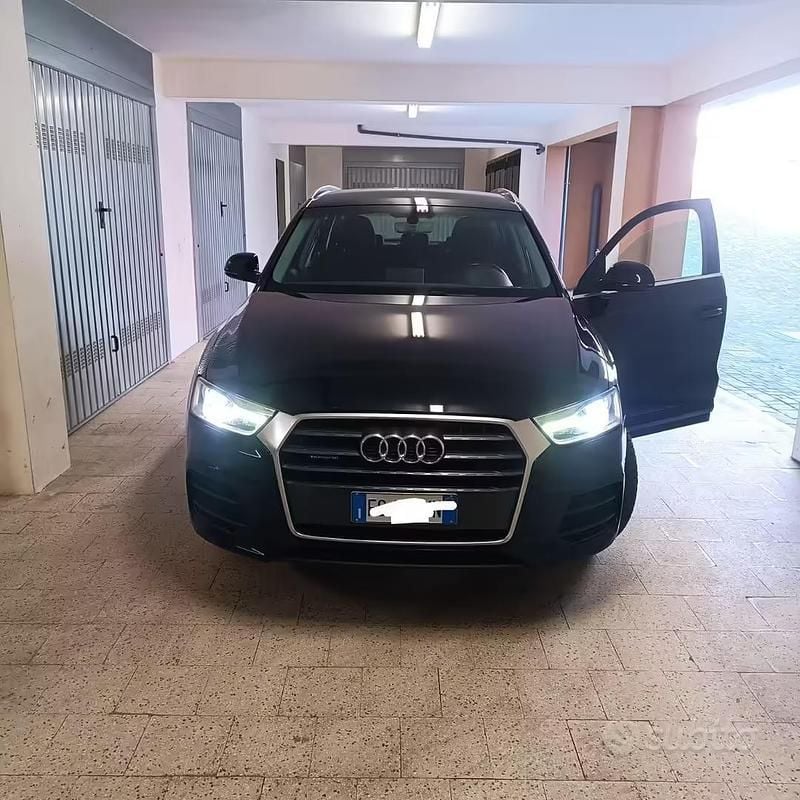 Usata Audi Q3 150 CV (110 kW) 2016 Nero SUV