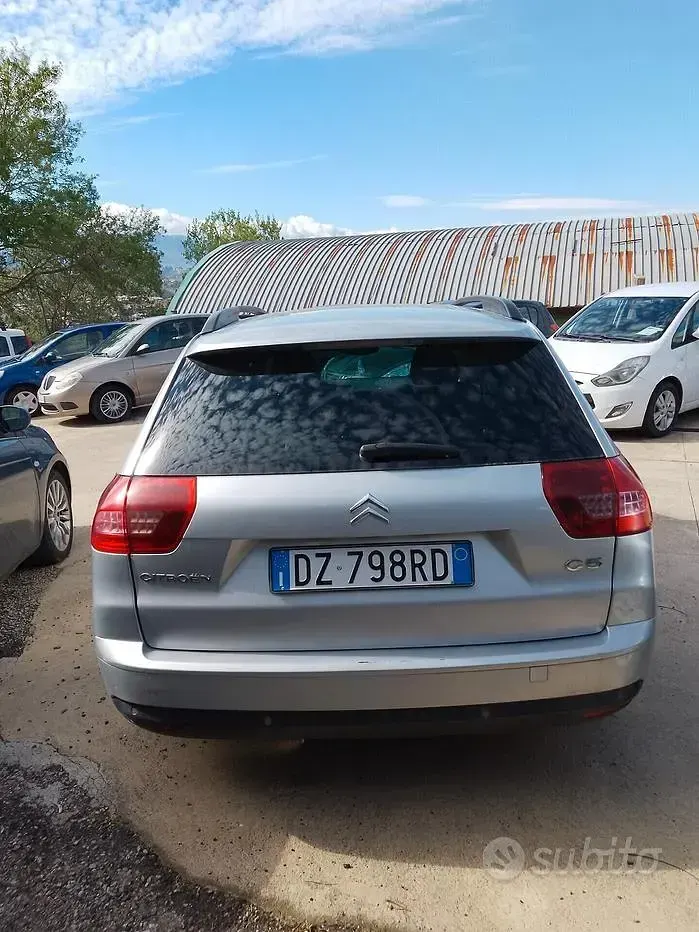 Usata Citroën C5 Exclusive 140 CV (102 kW) 2009 Grigio Berlina