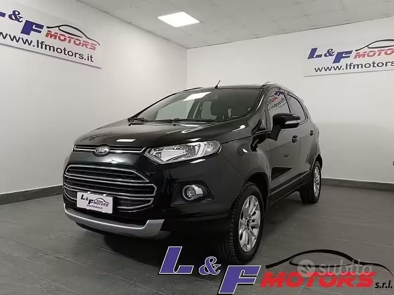 Usata Ford Ecosport Titanium 125 CV (91 kW) 2017 Nero SUV