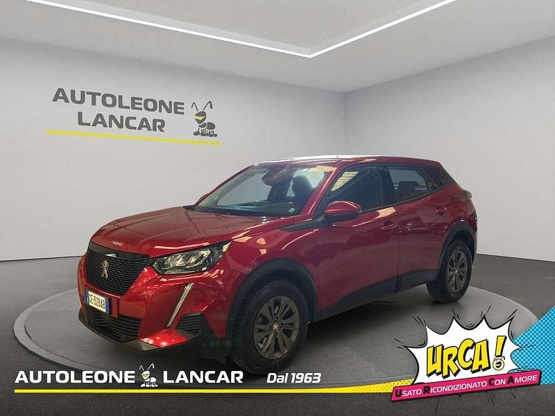 Usata Peugeot 2008 Active 102 CV (75 kW) 2021 Rosso SUV