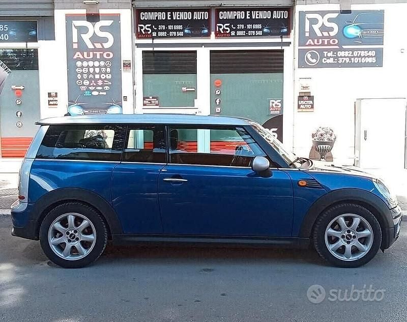 Usata Mini Cooper Clubman 108 CV (79 kW) 2009 Blu Station wagon