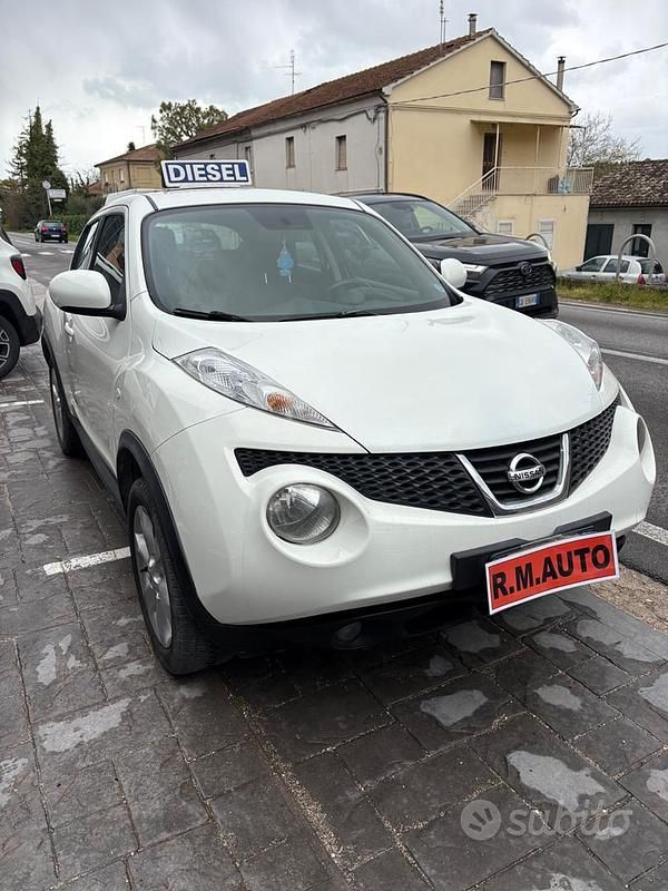 Usata Nissan Juke 110 CV (80 kW) 2011 Bianco SUV