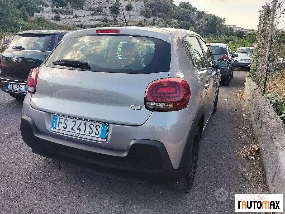 Usata Citroën C3 Feel 102 CV (75 kW) 2018 Grigio Utilitaria