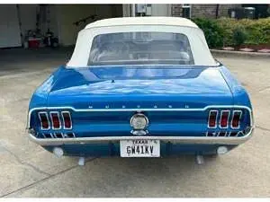 Usata Ford Mustang 324 CV (238 kW) 1967 Blu Cabrio