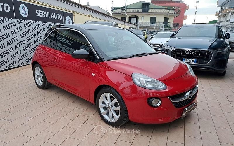 Rosso Usata 2015 Opel Adam Glam Due volumi | 6500 € (Buon prezzo) - Immagine 1/4