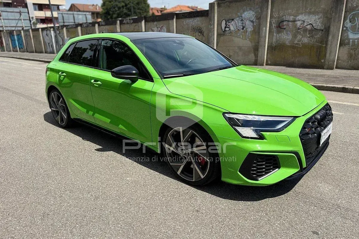 Usata Audi S3 Exclusive 309 CV (227 kW) 2023 Verde Berlina