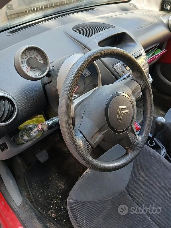Usata Citroën C1 68 CV (50 kW) 2006 Rosso Utilitaria