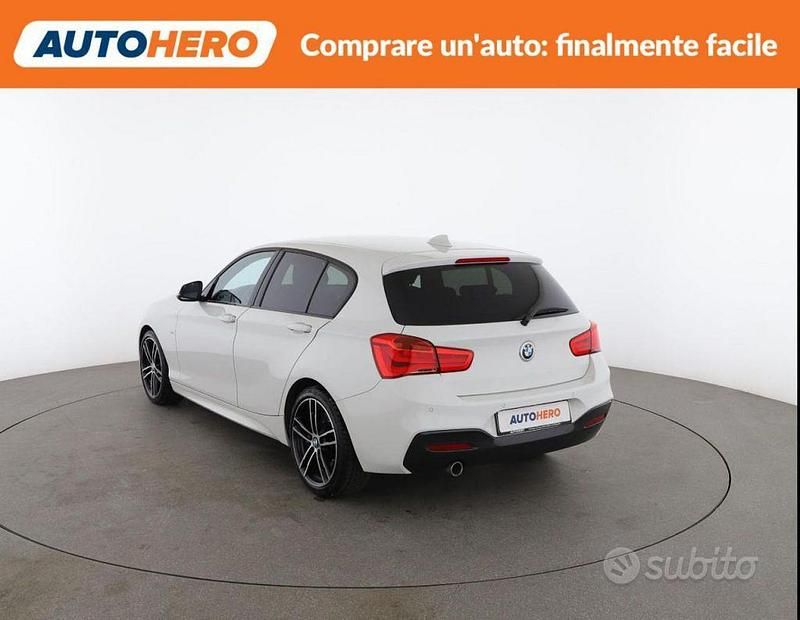 Usata BMW 118 M Sport 136 CV (100 kW) 2018 Bianco Utilitaria
