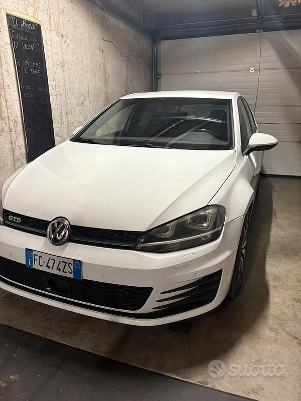 Usata VW Golf VII GTD 2016 Bianco Berlina