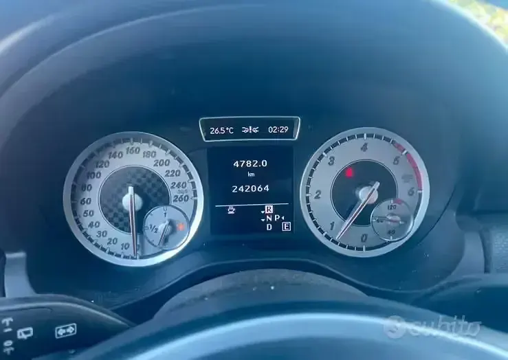Usata Mercedes A180 109 CV (80 kW) 2012 Bianco Berlina