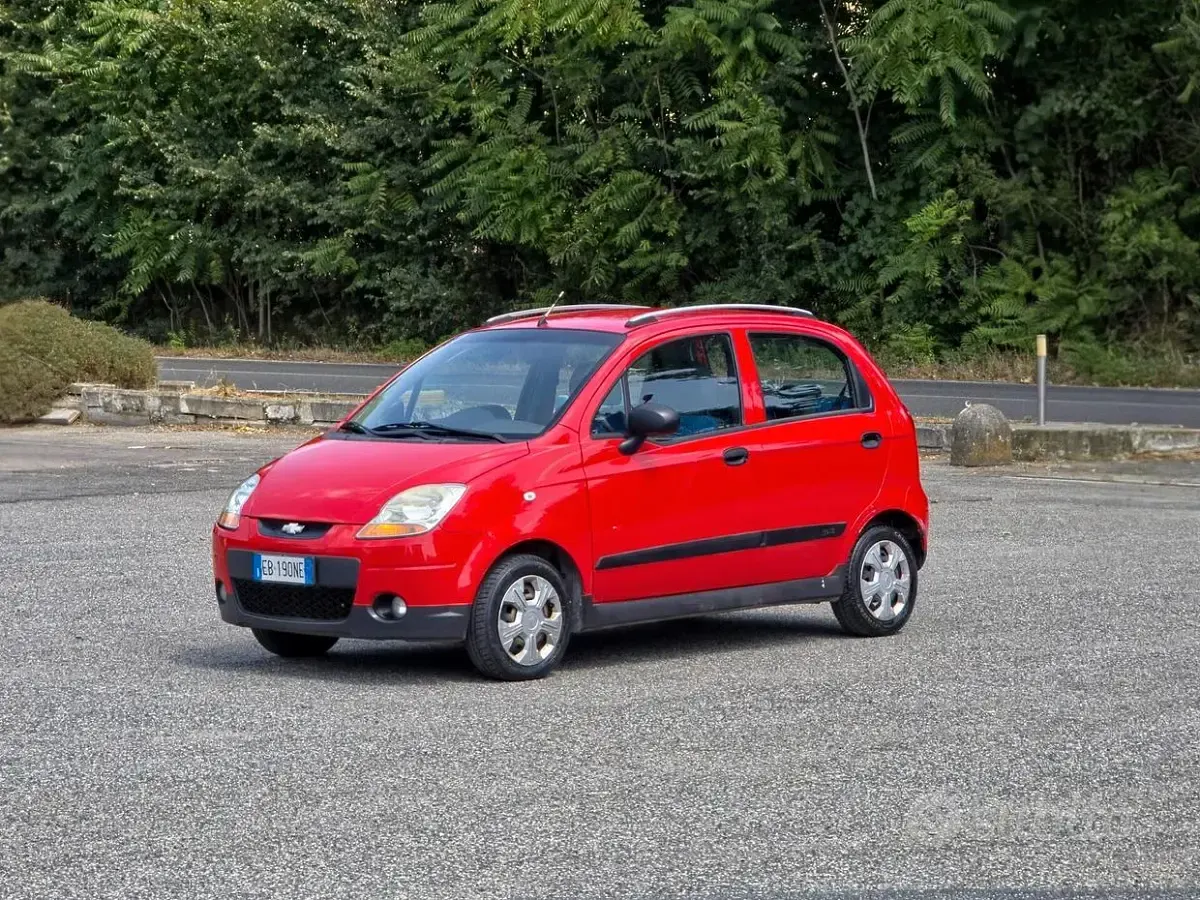 Usata Chevrolet Matiz 52 CV (38 kW) 2010 Rosso Utilitaria