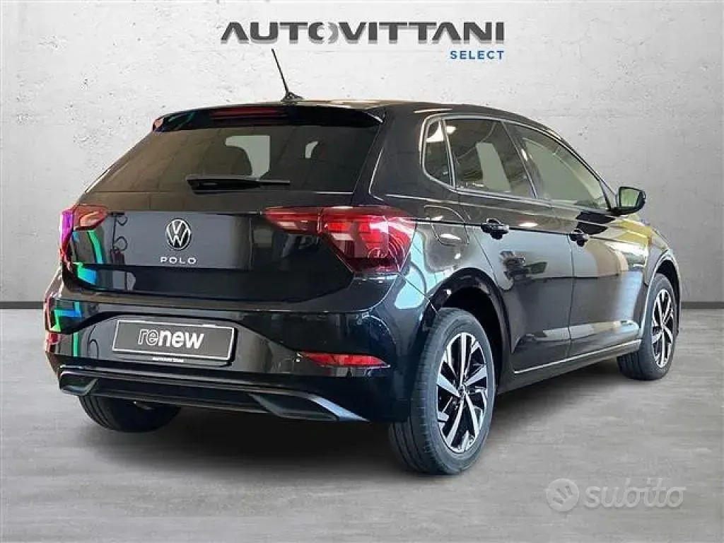 Usata VW Polo Life 95 CV (69 kW) 2025 Nero Utilitaria