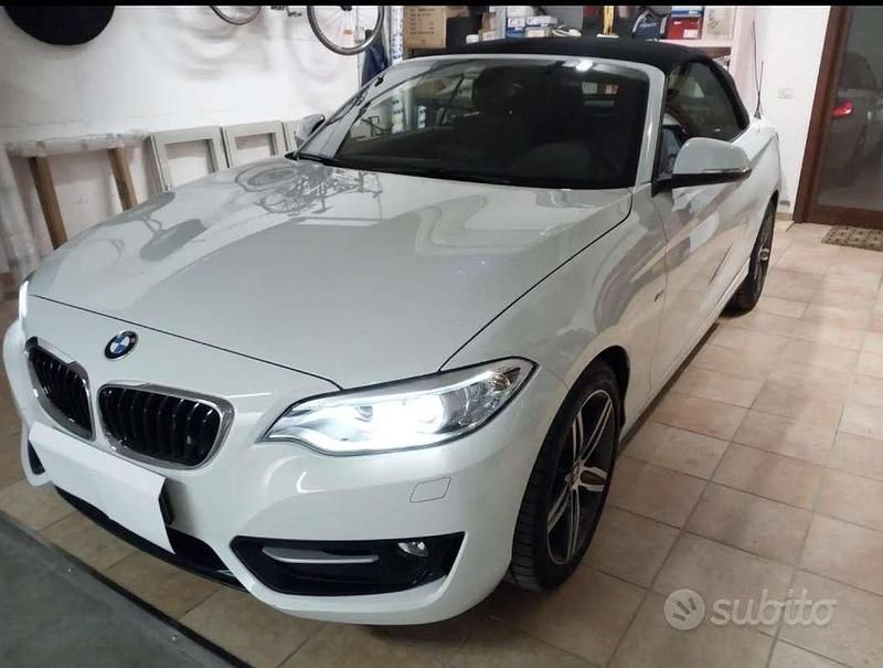 Usata BMW 218 Efficient Dynamics 150 CV (110 kW) 2017 Cabrio