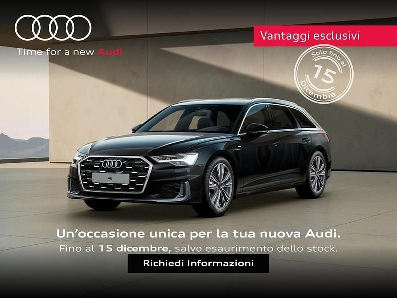 Nero Nuova 2025 Audi A6 Business Station wagon | 74.700 € (Super prezzo) - Immagine 1/4