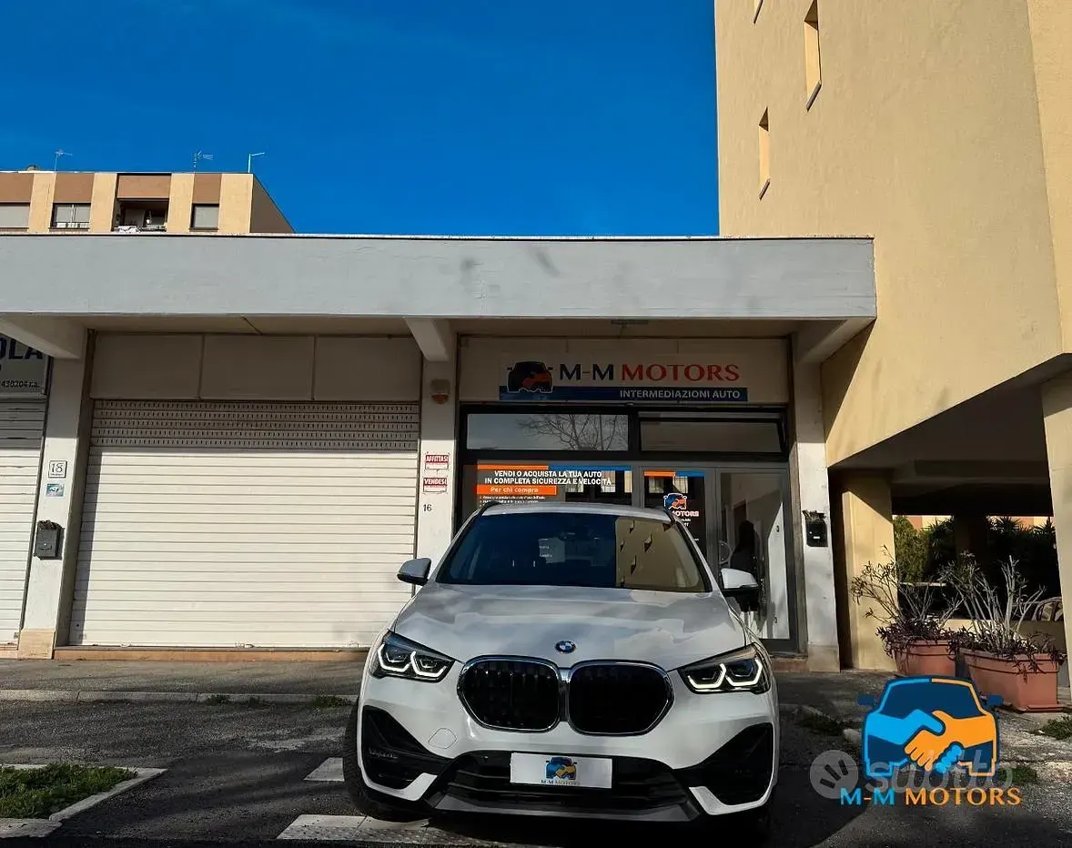 Usata BMW X1 Advantage 125 CV (91 kW) 2020 Bianco SUV