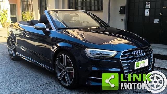 Usata Audi S3 Cabriolet 310 CV (228 kW) 2017 Blu Cabrio