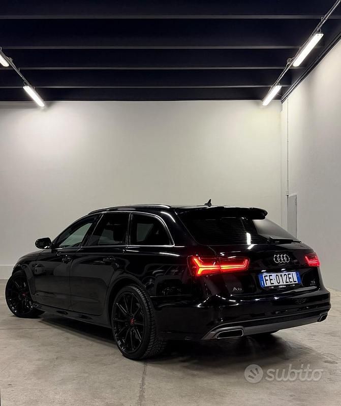 Usata Audi A6 S-Line 272 CV (200 kW) 2016 Nero Station wagon