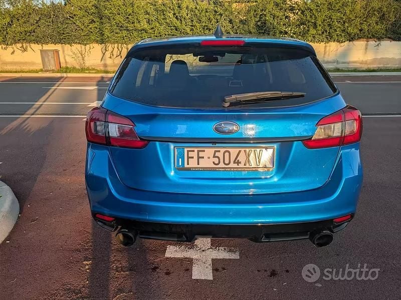 Usata Subaru Levorg Sport 170 CV (125 kW) 2016 Blu Station wagon