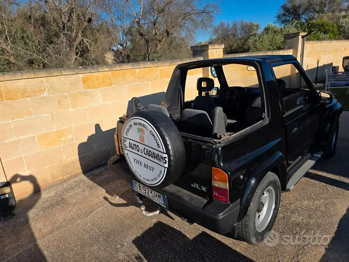 Usata Suzuki Vitara 75 CV (55 kW) 1993 Nero Cabrio