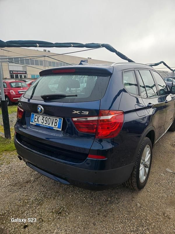 Usata BMW X3 183 CV (134 kW) 2011 Blu SUV