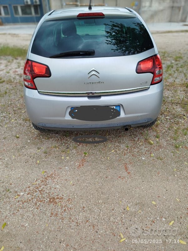 Usata Citroën C3 60 CV (44 kW) 2011 Grigio Utilitaria