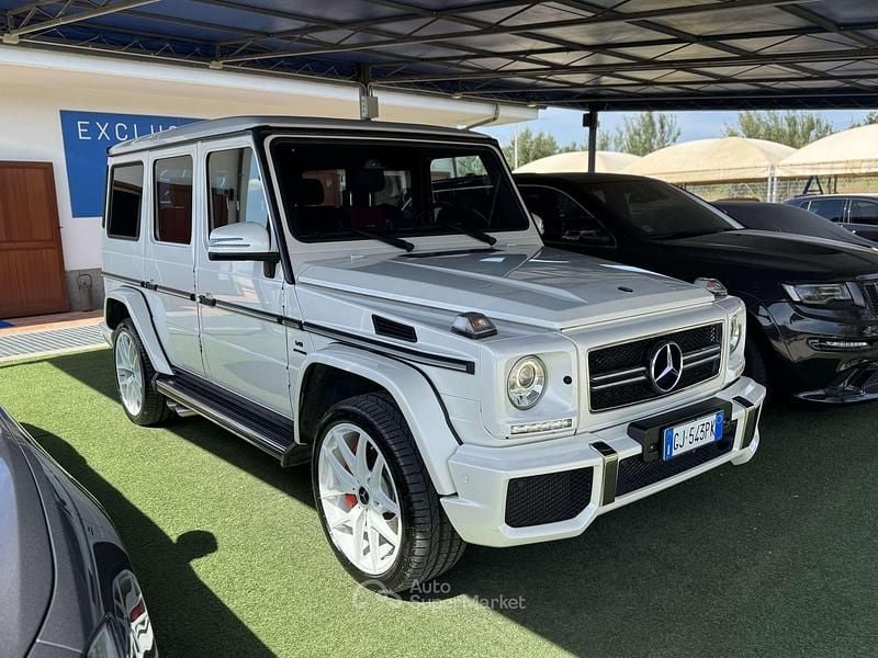 Usata Mercedes G63 AMG AMG 571 CV (419 kW) 2013 Bianco perla SUV