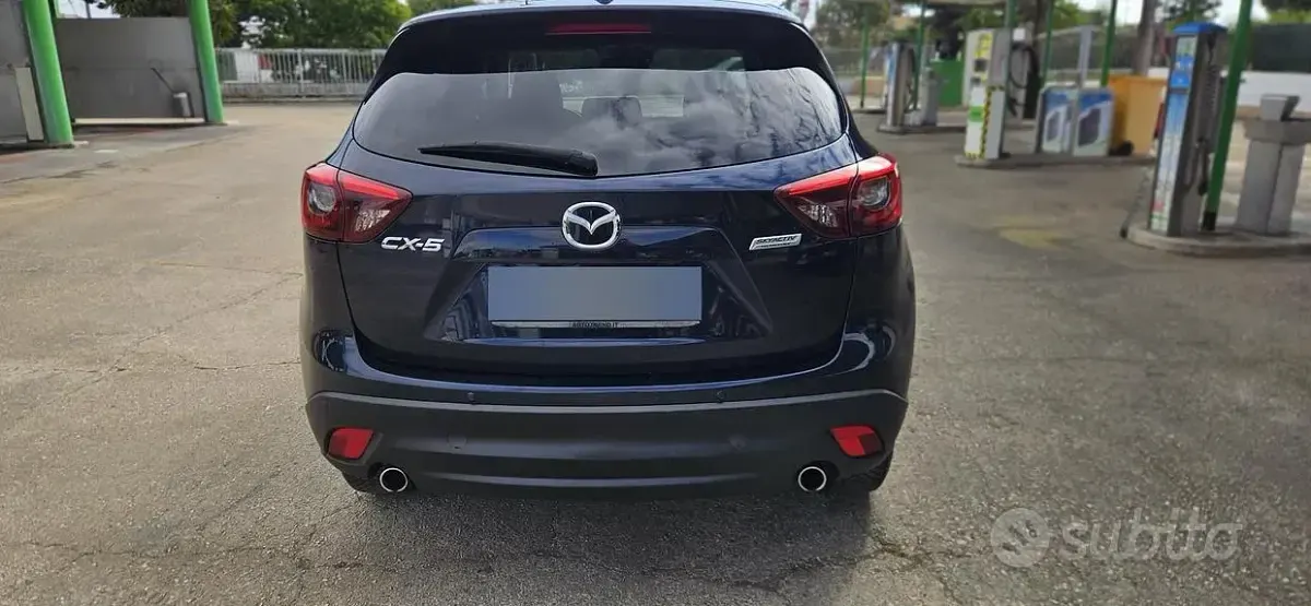 Usata Mazda CX-5 Evolve 150 CV (110 kW) 2016 Blu SUV