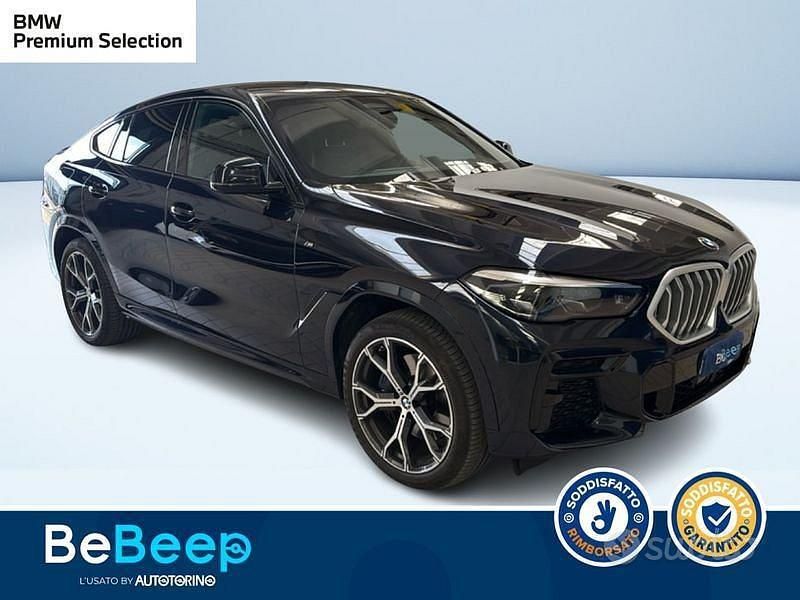 Usata BMW X6 M Sport 333 CV (244 kW) 2021 Nero SUV