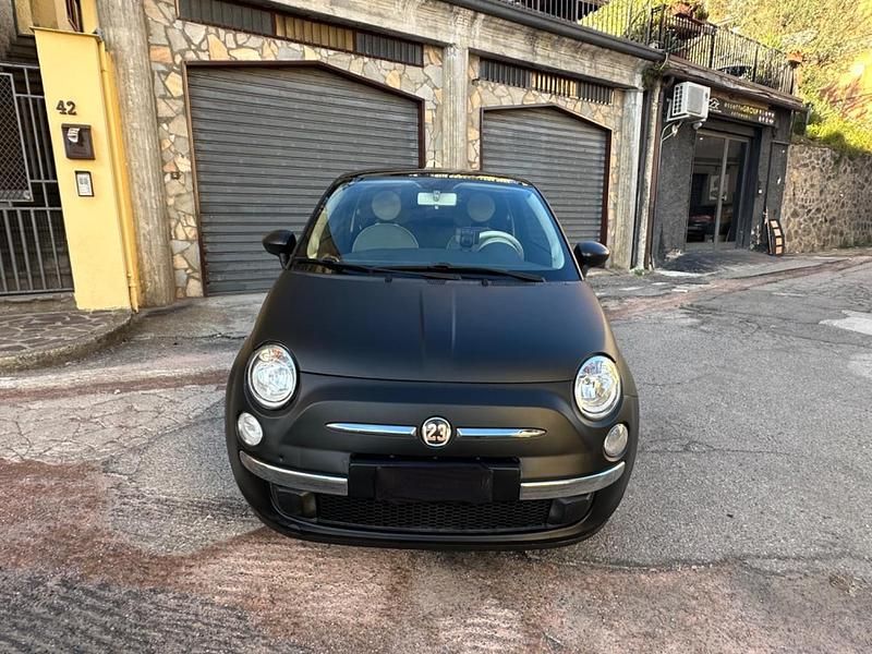 Usata Fiat 500 Lounge 69 CV (50 kW) 2011 Nero Utilitaria