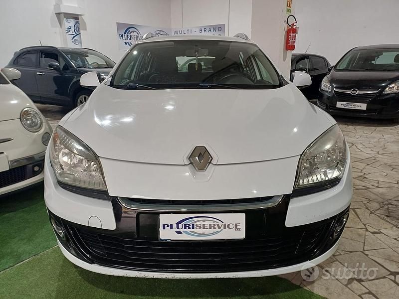 Usata Renault Mégane GrandTour 110 CV (80 kW) 2013 Bianco Station wagon