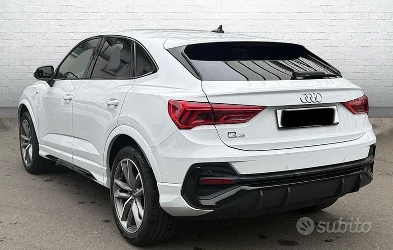 Usata Audi Q3 Sportback S-Line 149 CV (109 kW) 2021 Bianco SUV
