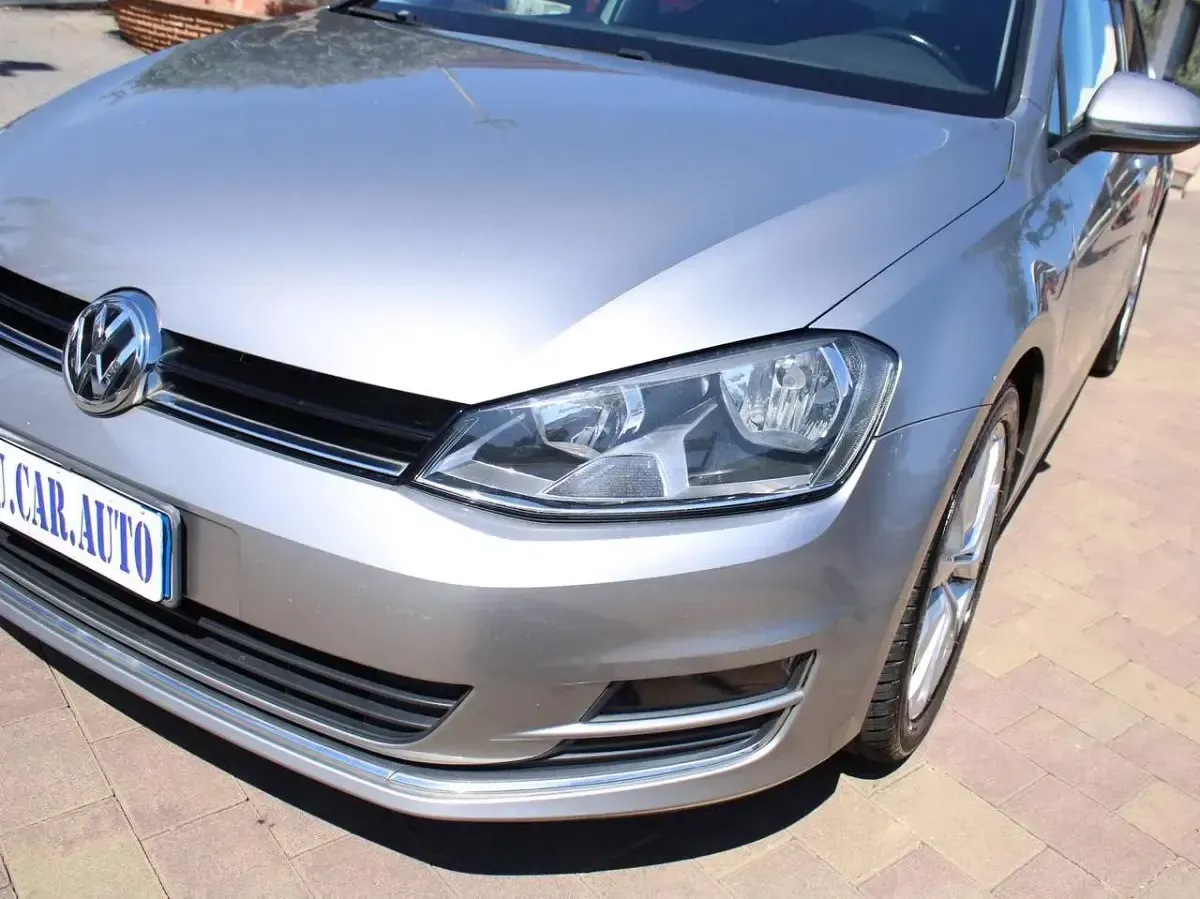 Usata VW Golf VII Highline 122 CV (89 kW) 2015 Argento Berlina