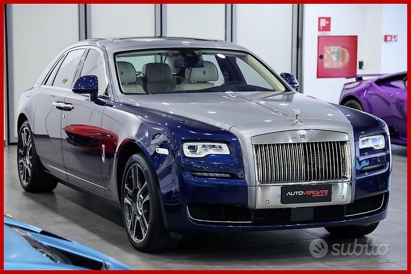 Usata Rolls Royce Ghost 571 CV (419 kW) 2016 Blu Berlina
