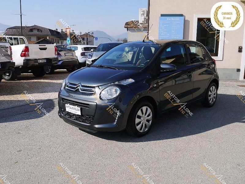 Usata Citroën C1 Feel 72 CV (52 kW) 2019 Grigio metallizzato Utilitaria