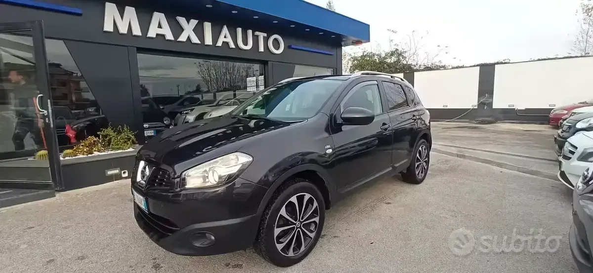 Usata Nissan Qashqai N-TEC 110 CV (80 kW) 2010 Nero SUV
