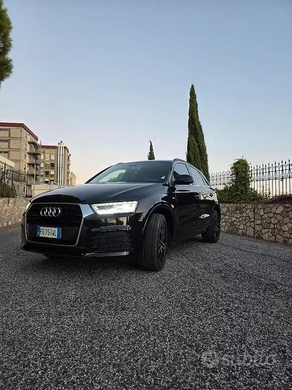Usata Audi Q3 S-Line 2016 Nero SUV