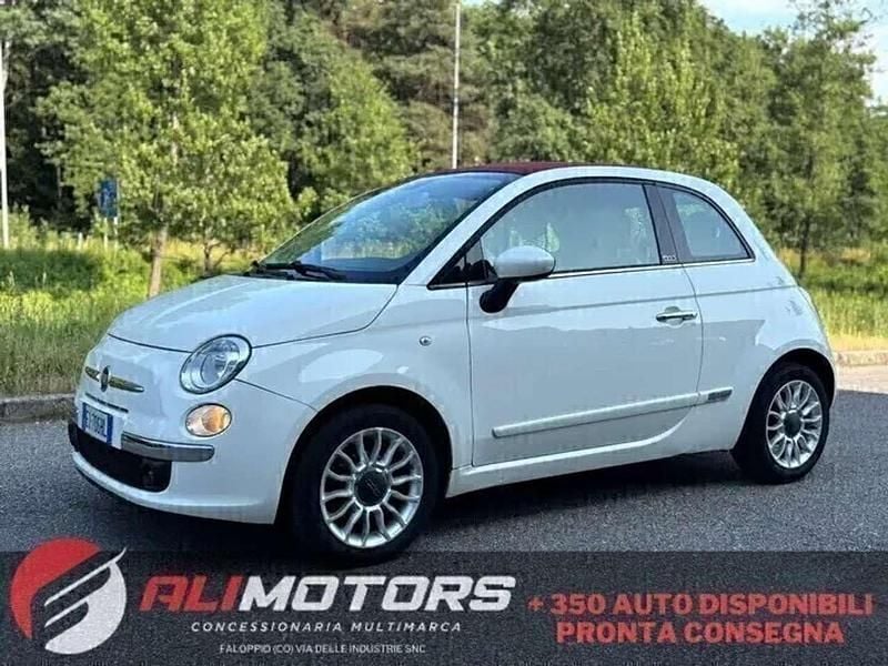 Bianco Usata 2011 Fiat 500C Lounge Cabrio | 7400 € (Buon prezzo) - Immagine 1/4