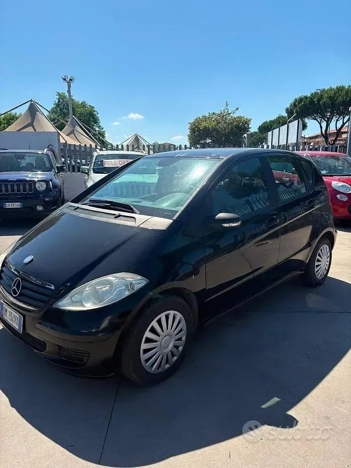 Usata Mercedes A180 Avantgarde 109 CV (80 kW) 2008 Nero Berlina