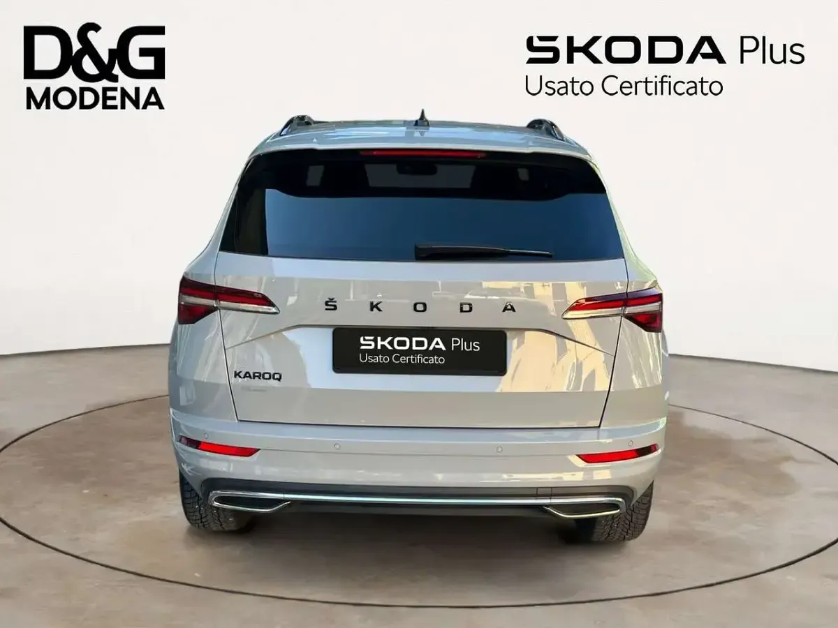 Usata Skoda Karoq SportLine 116 CV (85 kW) 2022 Grigio SUV