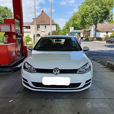 Usata VW Golf VII Trendline 85 CV (62 kW) 2013 Bianco Berlina