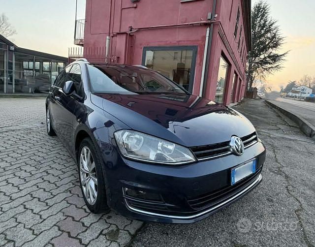Usata VW Golf VII Executive 150 CV (110 kW) 2016 Blu Station wagon