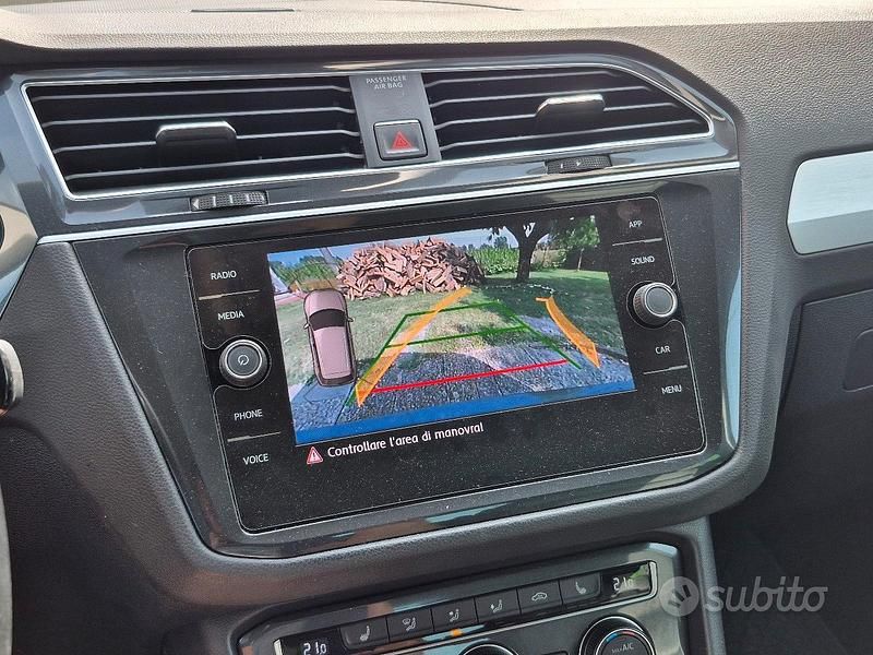 Usata VW Tiguan R-line 150 CV (110 kW) 2018 Grigio SUV