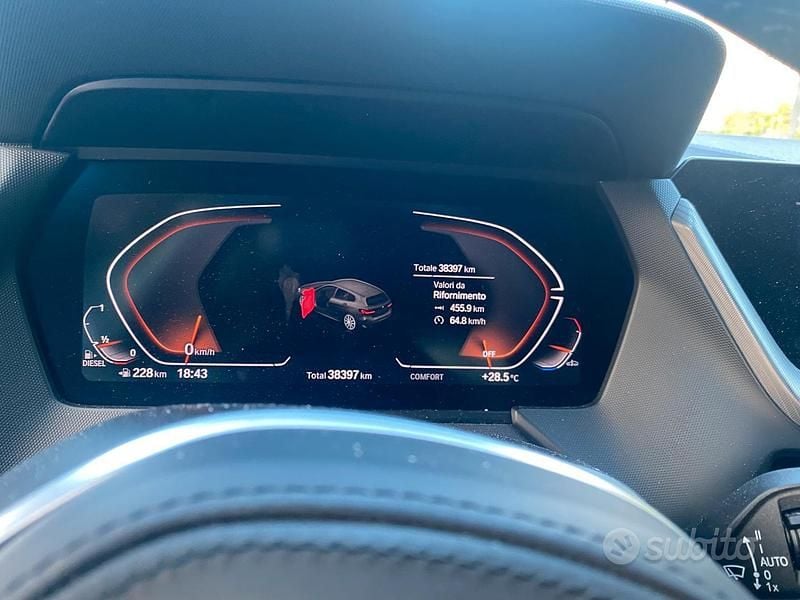 Usata BMW 118 M Sport 150 CV (110 kW) 2022 Grigio Utilitaria