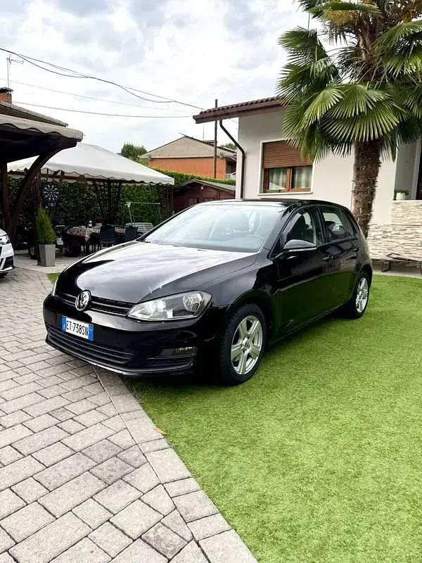 Usata VW Golf VII 76 CV (55 kW) 2014 Nero Berlina