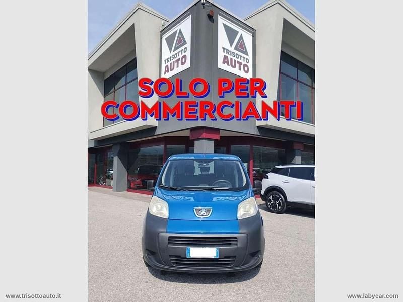 Usata Peugeot Bipper Premium 75 CV (55 kW) 2010 Blu/azzurro Monovolume