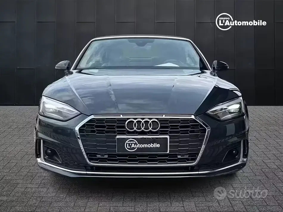 Usata Audi A5 Cabriolet Advanced Plus 204 CV (150 kW) 2022 Grigio Cabrio